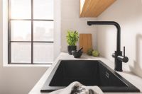 Змішувач для кухні Grohe Minta фантомний чорний 30590KF0 під фільтровану воду