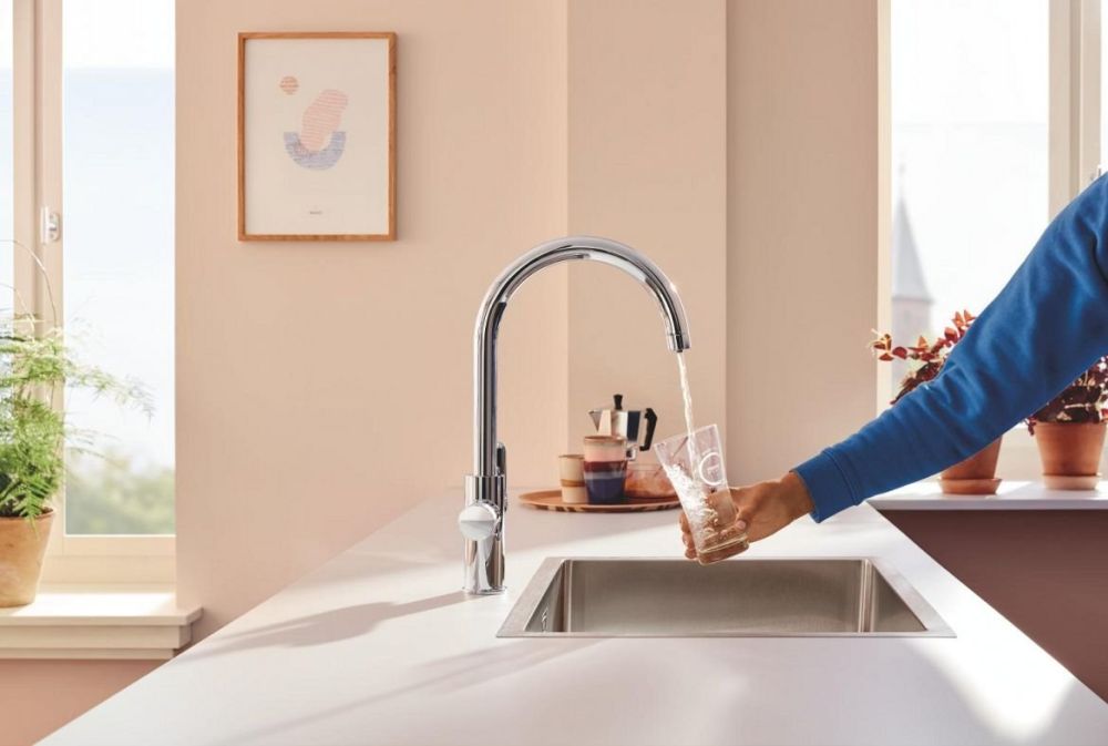 Змішувач для кухні Grohe Start Curve хром 30592000 під фільтровану воду