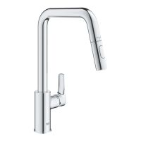 Змішувач для кухні Grohe Eurosmart хром 30619000 з висувною лійкою