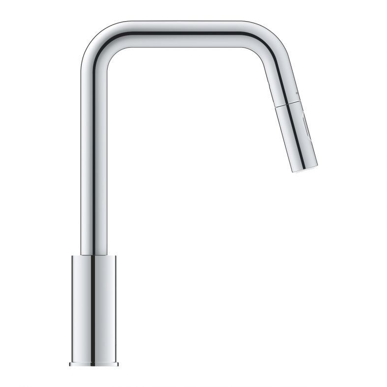 Змішувач для кухні Grohe Eurosmart хром 30619000 з висувною лійкою