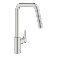 Змішувач для кухні Grohe Eurosmart суперсталь 30619DC0 з висувною лійкою