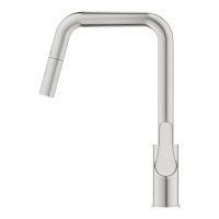 Змішувач для кухні Grohe Eurosmart суперсталь 30619DC0 з висувною лійкою