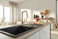 Змішувач для кухні Grohe Eurosmart суперсталь 30619DC0 з висувною лійкою