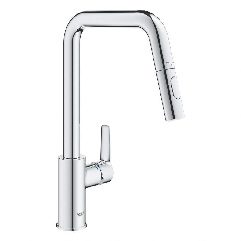 Змішувач для кухні Grohe Start хром 30631000 з висувною лійкою