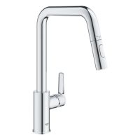 Змішувач для кухні Grohe Start хром 30631000 з висувною лійкою