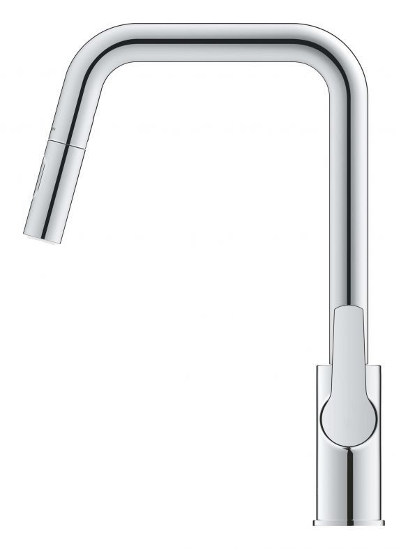 Змішувач для кухні Grohe Start хром 30631000 з висувною лійкою