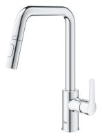 Змішувач для кухні Grohe Start хром 30631000 з висувною лійкою