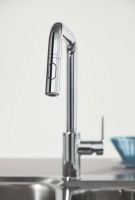 Змішувач для кухні Grohe Start хром 30631000 з висувною лійкою