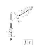 Змішувач для кухні Grohe BauLoop old хром 31368000