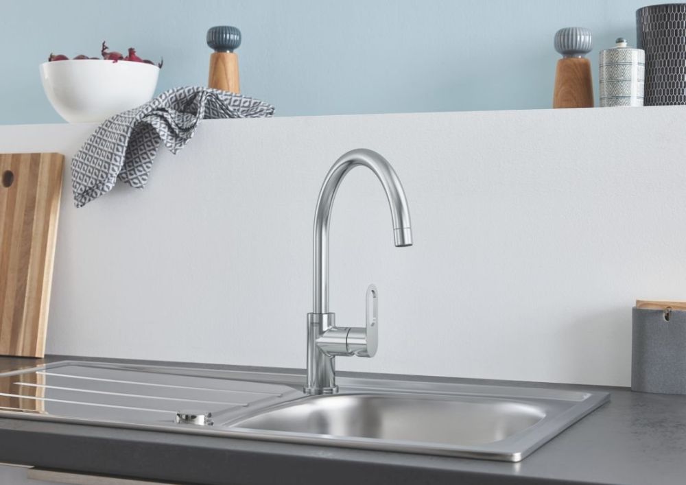 Змішувач для кухні Grohe BauLoop old хром 31368000