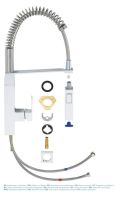 Смеситель для кухни Grohe Eurocube хром 31395000