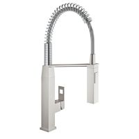 Змішувач для кухні Grohe Eurocube суперсталь 31395DC0