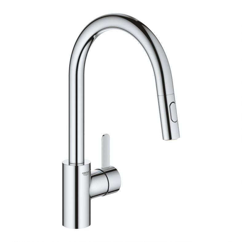 Змішувач для кухні Grohe Eurosmart Cosmopolitan хром 31481001 з висувною лійкою