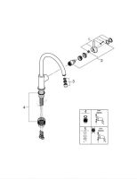 Змішувач для кухні Grohe Start Classic хром 31553001