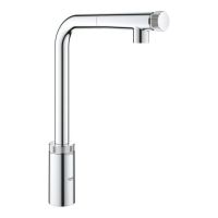 Змішувач для кухні Grohe Minta Smartcontrol хром 31613000 з висувною лійкою
