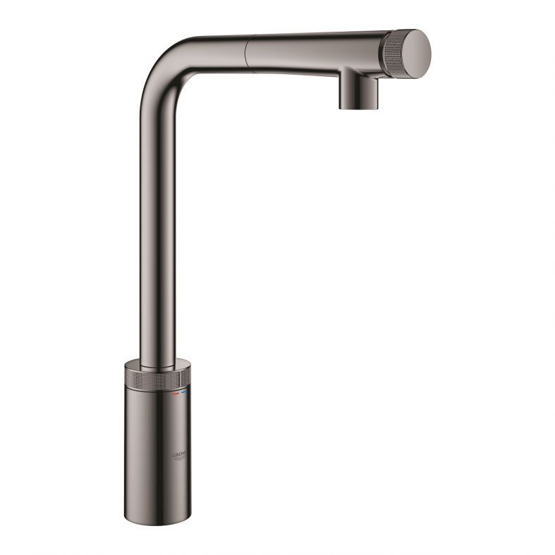 Змішувач для кухні Grohe Minta Smartcontrol графіт темний 31613A00 з висувною лійкою