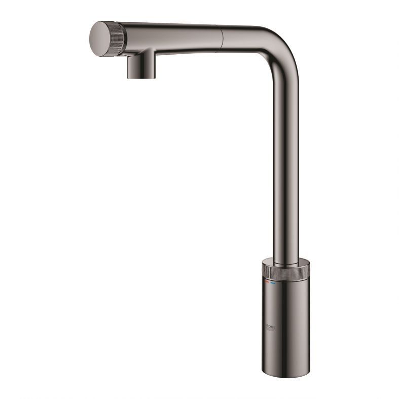 Змішувач для кухні Grohe Minta Smartcontrol графіт темний 31613A00 з висувною лійкою