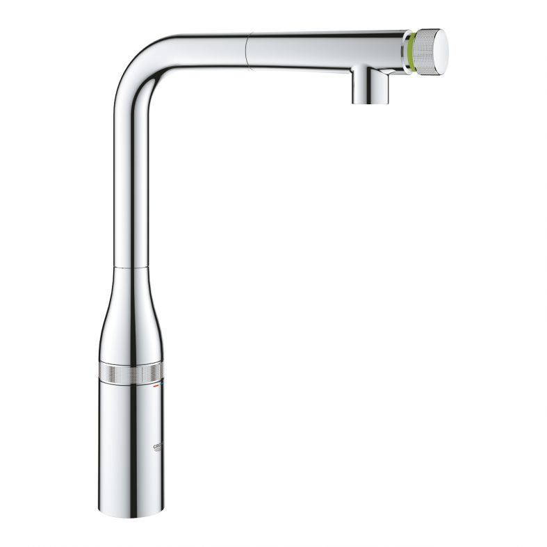 Змішувач для кухні Grohe Essence Smartcontrol хром 31615000 з висувною лійкою