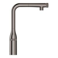 Смеситель для кухни Grohe Essence Smartcontrol графит темный 31615A00 с выдвижной лейкой