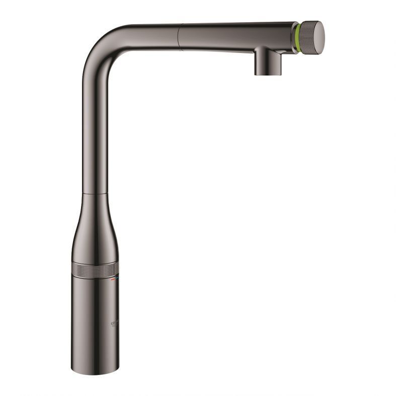 Смеситель для кухни Grohe Essence Smartcontrol графит темный 31615A00 с выдвижной лейкой