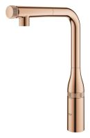 Змішувач для кухні Grohe Essence Smartcontrol теплий захід сонця 31615DA0 з висувною лійкою