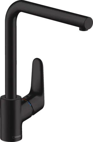Змішувач для кухні Hansgrohe Focus чорний матовий 31817670