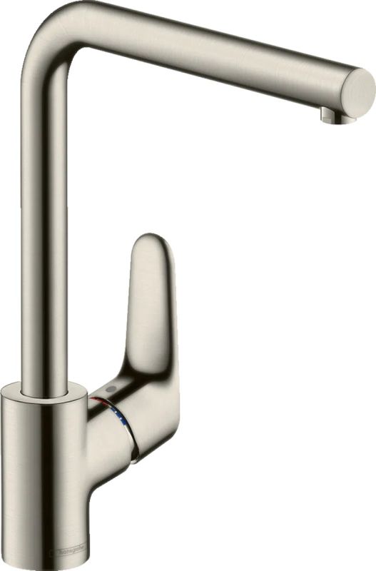 Змішувач для кухні Hansgrohe Focus сталь 31817800