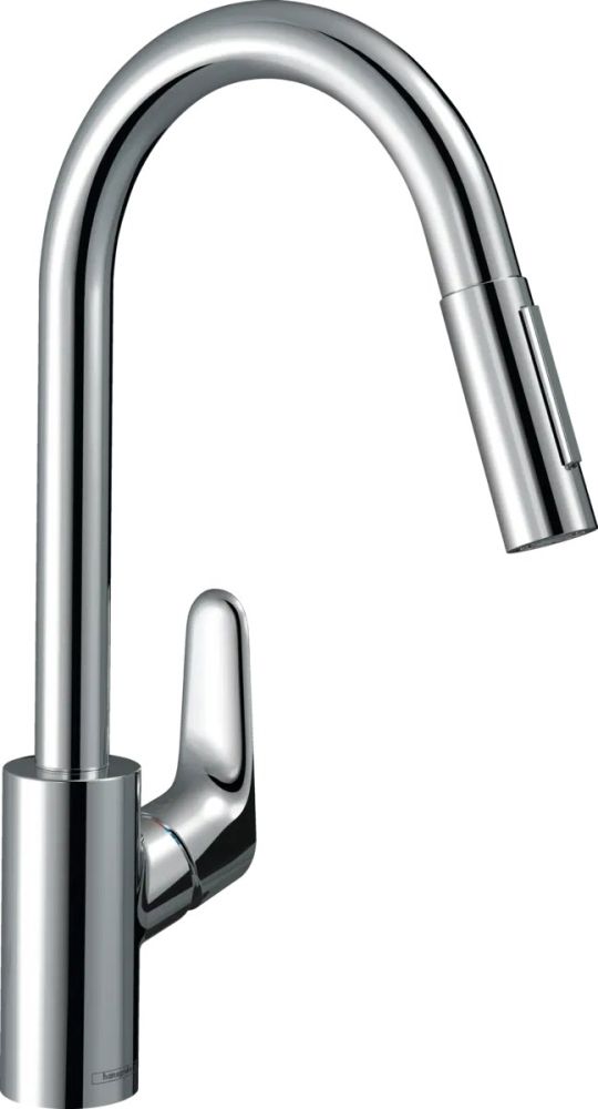 Змішувач для кухні Hansgrohe Focus M41 хром 31833000 з висувною лійкою
