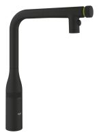 Змішувач для кухні Grohe Essence Smartcontrol фантомний чорний 31892KF0 з висувною лійкою