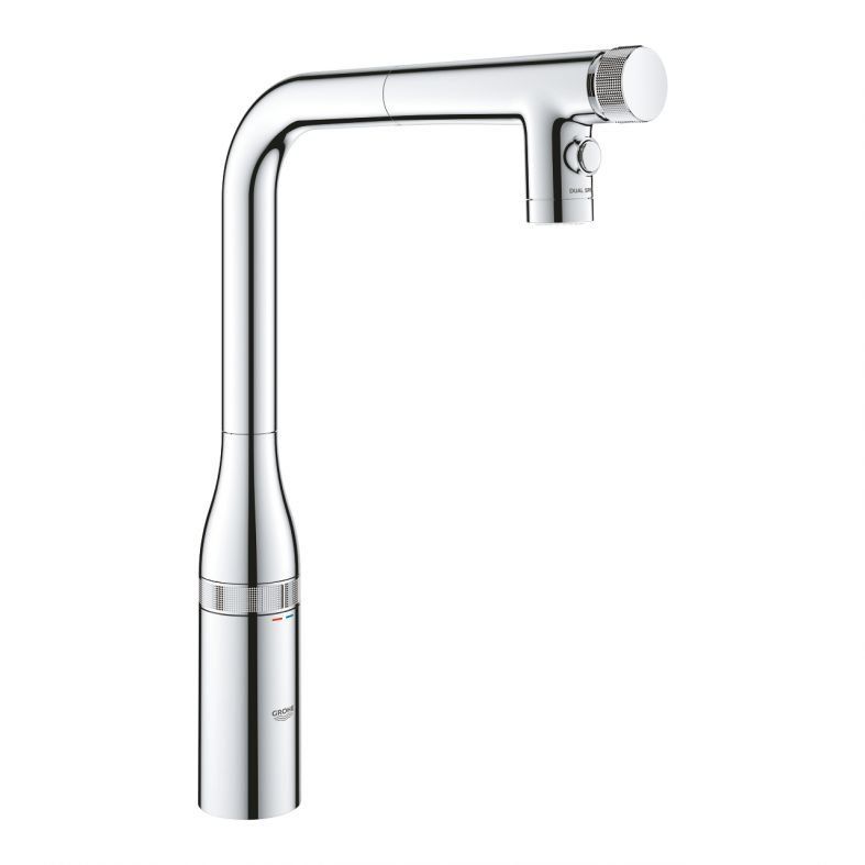 Змішувач для кухні Grohe Accent Smartcontrol хром 31894000 з висувною лійкою