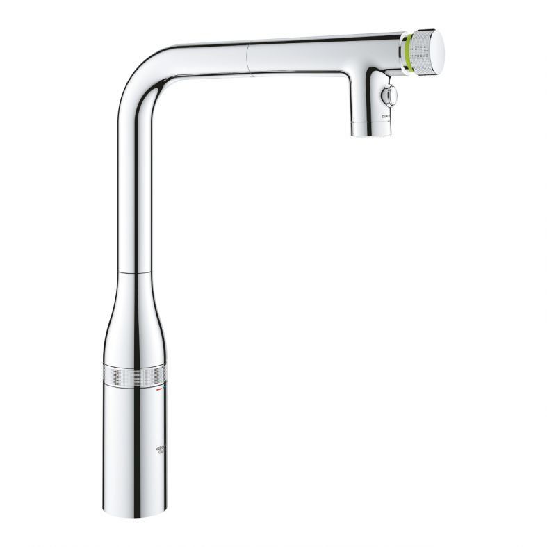 Змішувач для кухні Grohe Accent Smartcontrol хром 31894000 з висувною лійкою
