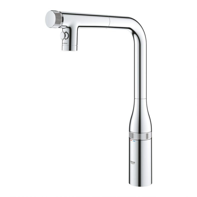 Змішувач для кухні Grohe Accent Smartcontrol хром 31894000 з висувною лійкою