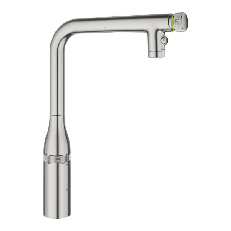 Змішувач для кухні Grohe Accent Smartcontrol суперсталь 31894DC0 з висувною лійкою