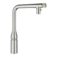Змішувач для кухні Grohe Accent Smartcontrol суперсталь 31894DC0 з висувною лійкою