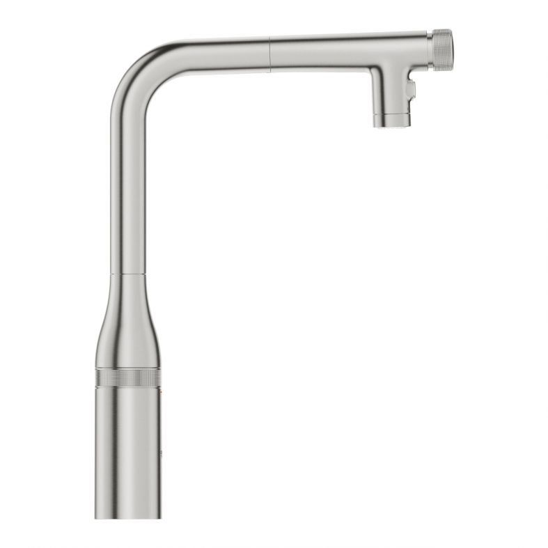 Змішувач для кухні Grohe Accent Smartcontrol суперсталь 31894DC0 з висувною лійкою