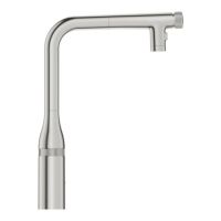 Змішувач для кухні Grohe Accent Smartcontrol суперсталь 31894DC0 з висувною лійкою