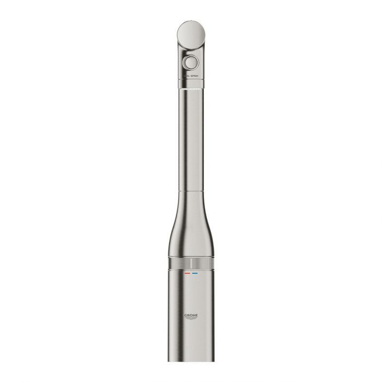 Змішувач для кухні Grohe Accent Smartcontrol суперсталь 31894DC0 з висувною лійкою