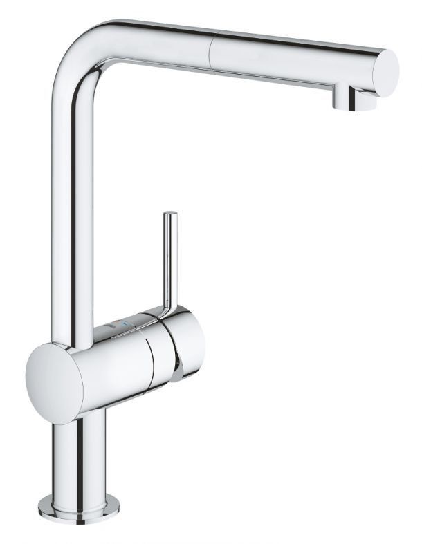 Змішувач для кухні Grohe Minta хром 32168000 з висувною лійкою