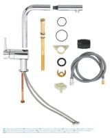 Змішувач для кухні Grohe Minta хром 32168000 з висувною лійкою