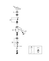 Змішувач для раковини Grohe Start хром 32277002