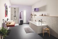 Смеситель для ванны Grohe Start черный матовый 322782432
