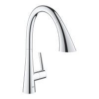 Змішувач для кухні Grohe Zedra хром 32294002 з висувною лійкою