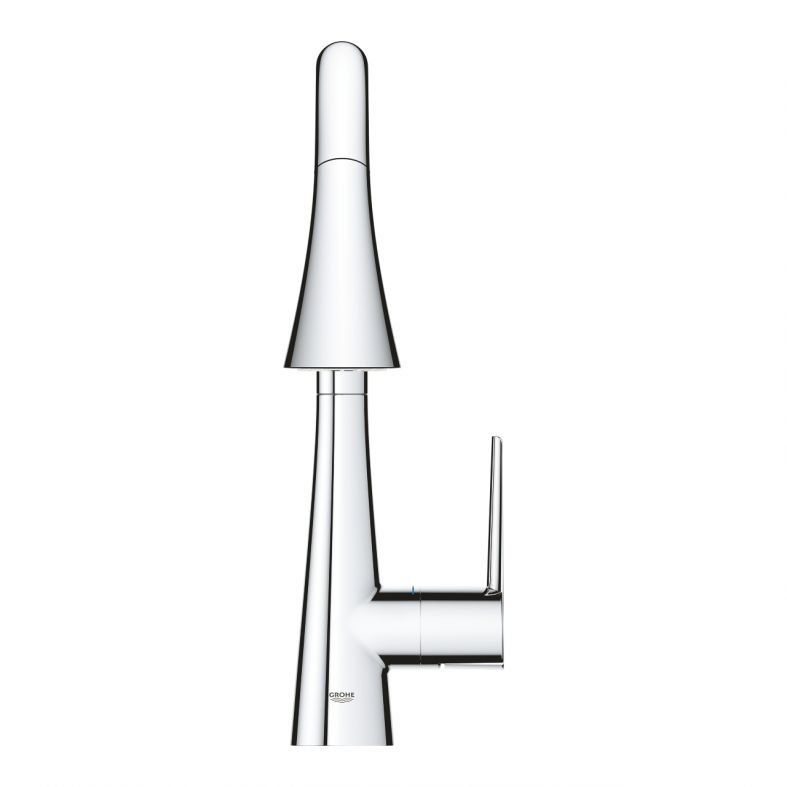 Змішувач для кухні Grohe Zedra хром 32294002 з висувною лійкою