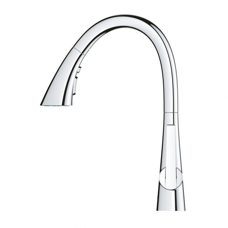 Змішувач для кухні Grohe Zedra хром 32294002 з висувною лійкою