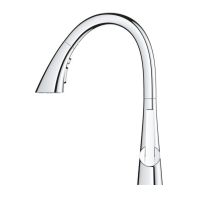 Змішувач для кухні Grohe Zedra хром 32294002 з висувною лійкою