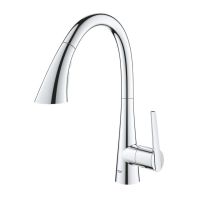 Змішувач для кухні Grohe Zedra хром 32294002 з висувною лійкою
