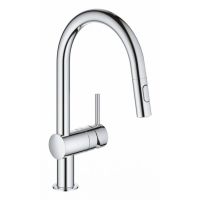 Змішувач для кухні Grohe Minta хром 32321002 з висувною лійкою