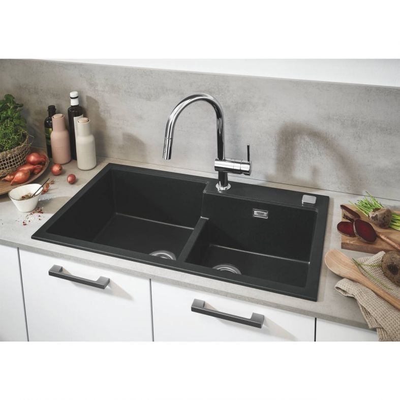 Змішувач для кухні Grohe Minta хром 32321002 з висувною лійкою