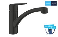 Змішувач для кухні Grohe Start чорний матовий 324412432