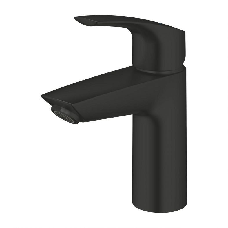 Змішувач для раковини Grohe Eurosmart New чорний матовий 324672433